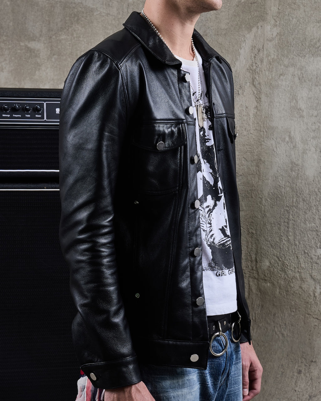 Classic Italian Leather Jacket