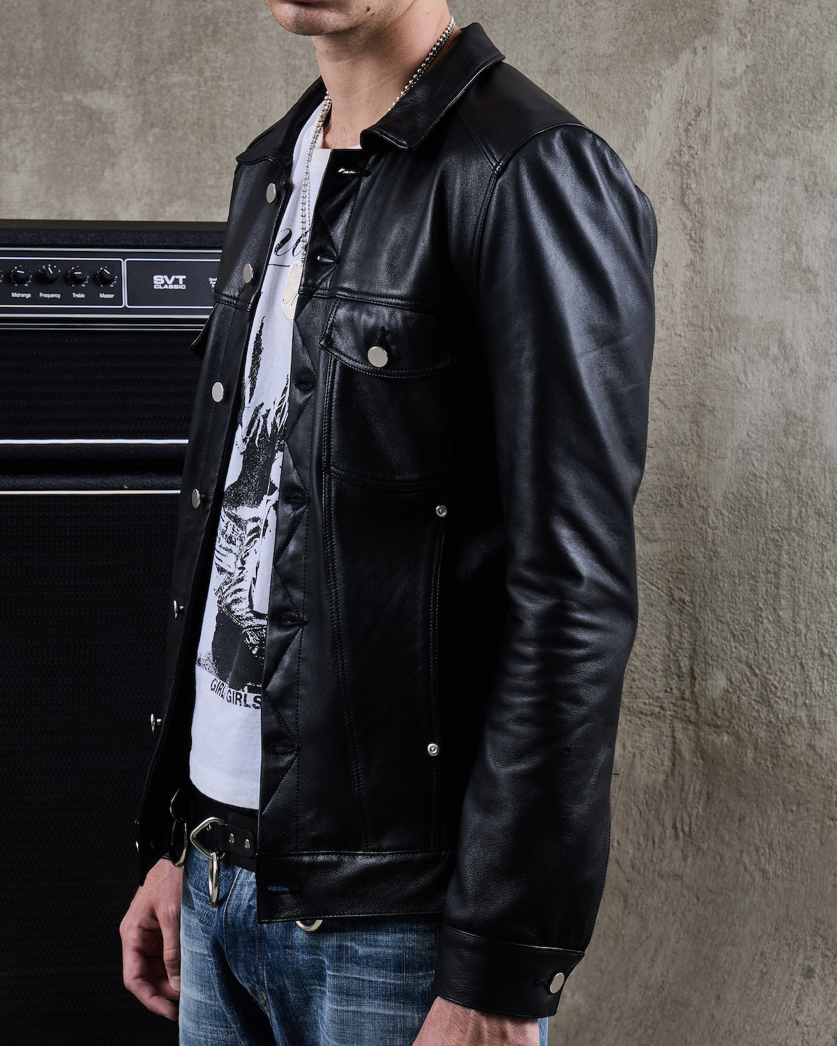 Classic Italian Leather Jacket