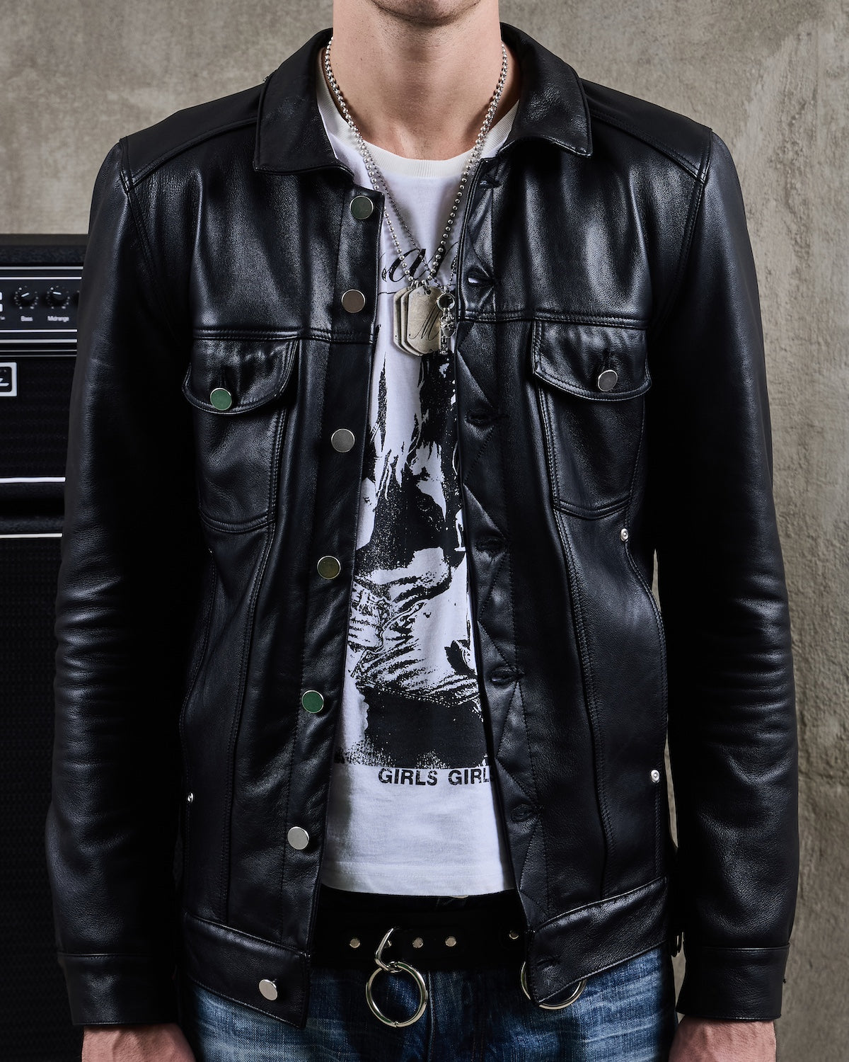 Classic Italian Leather Jacket