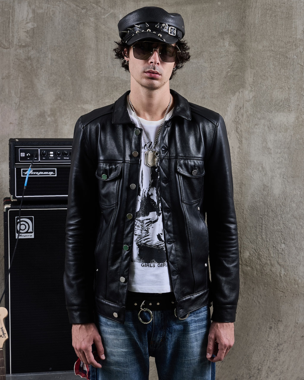 Classic Italian Leather Jacket